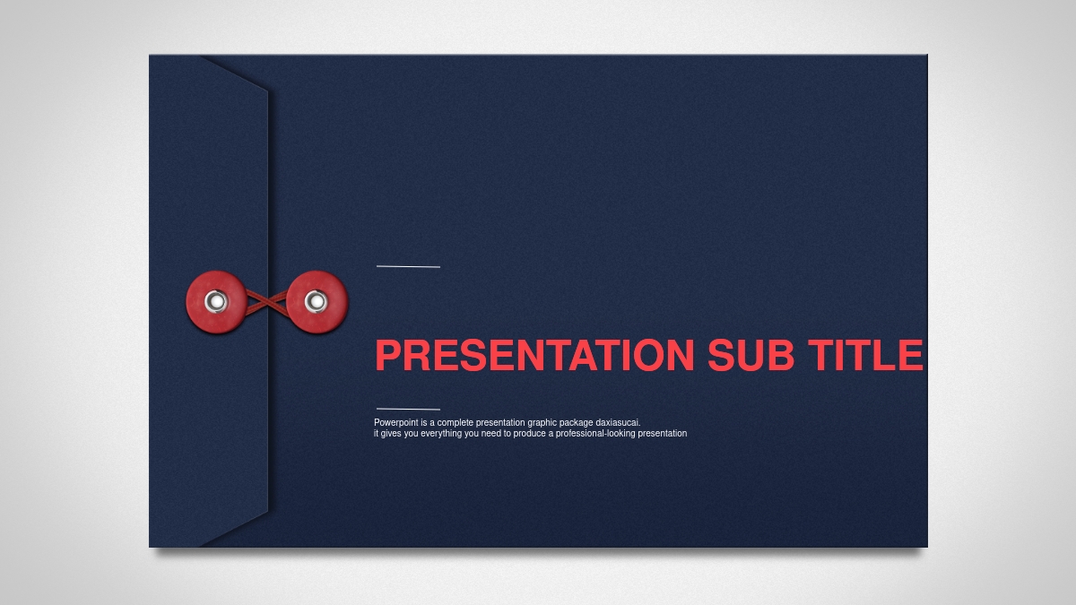 PRESENTATION SUB TITLE