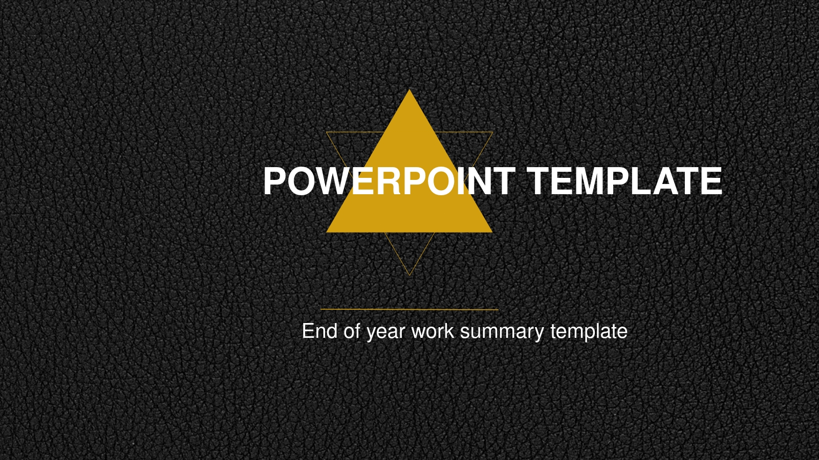 POWERPOINT TEMPLATE