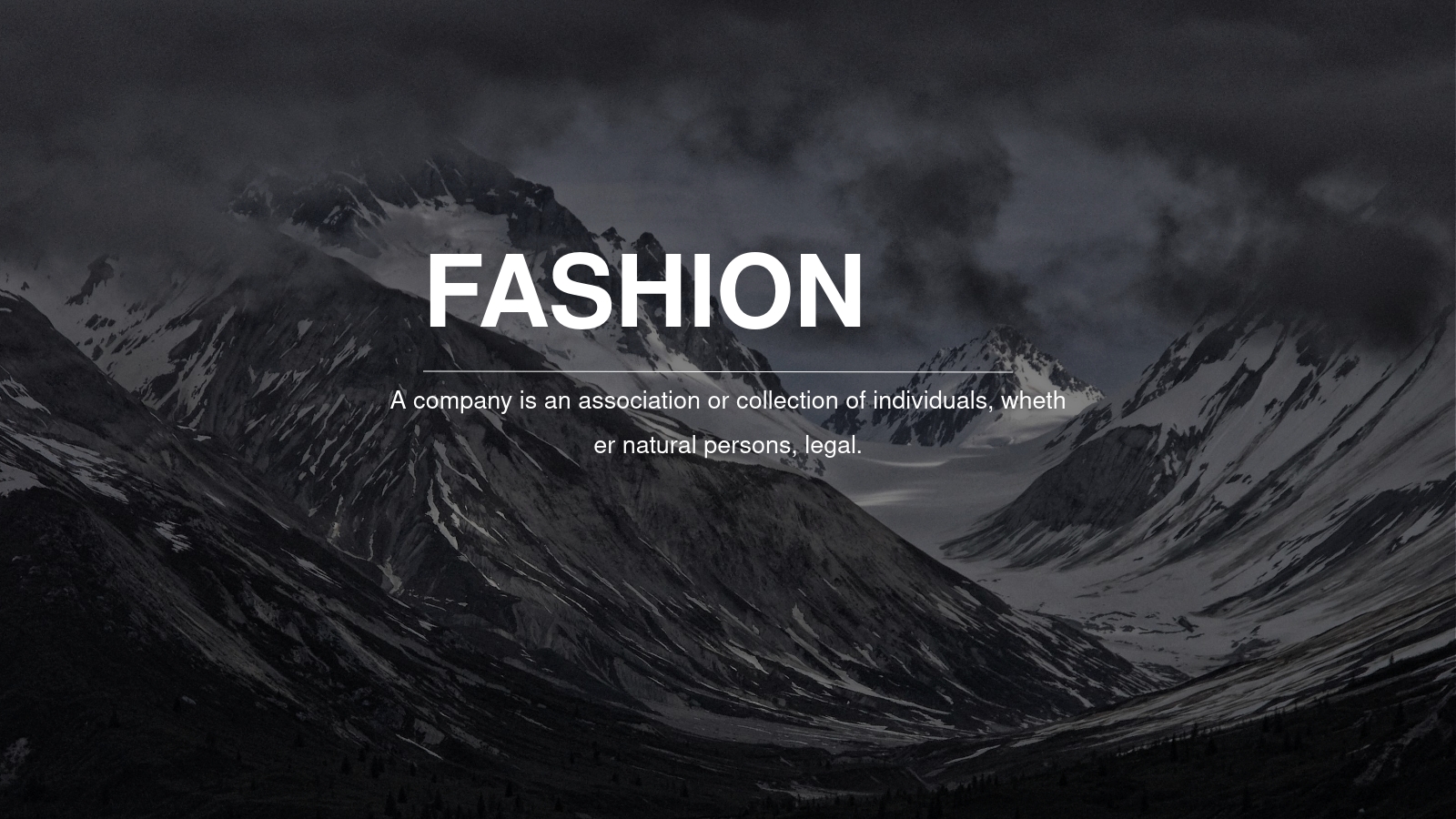 FASHION