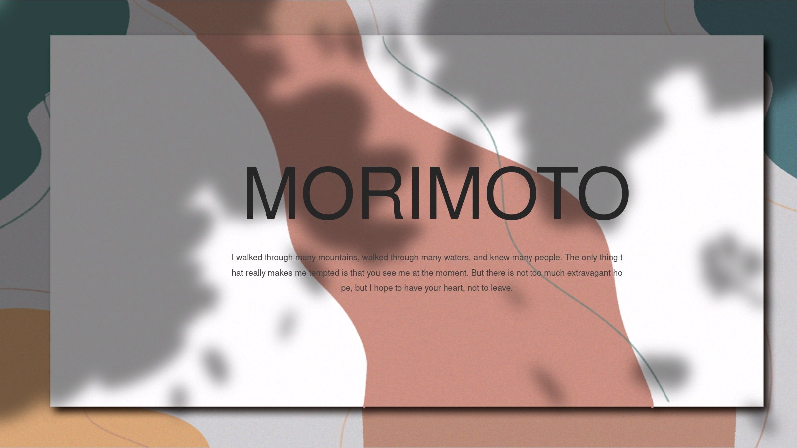 MORIMOTO