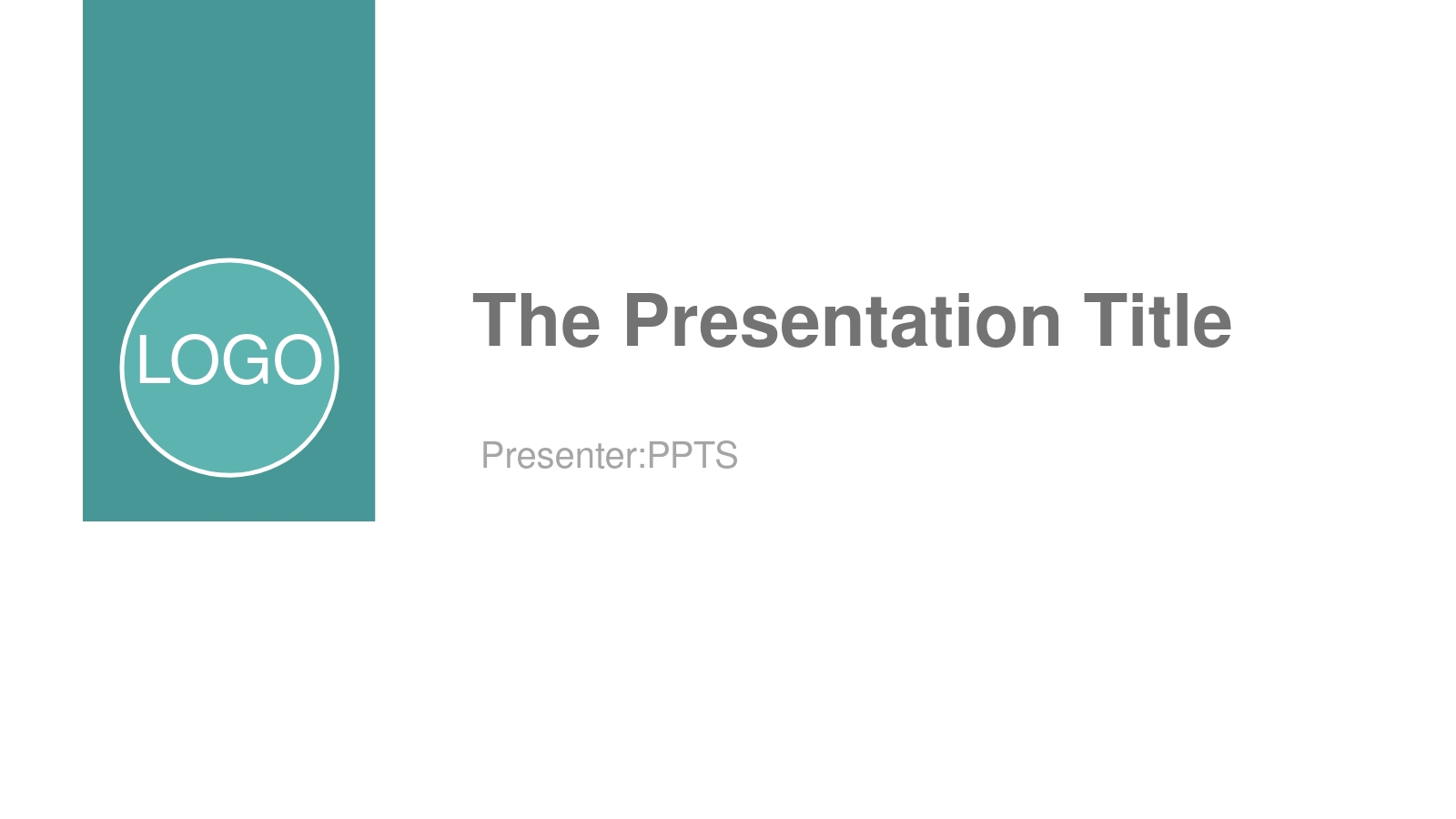 The Presentation Title