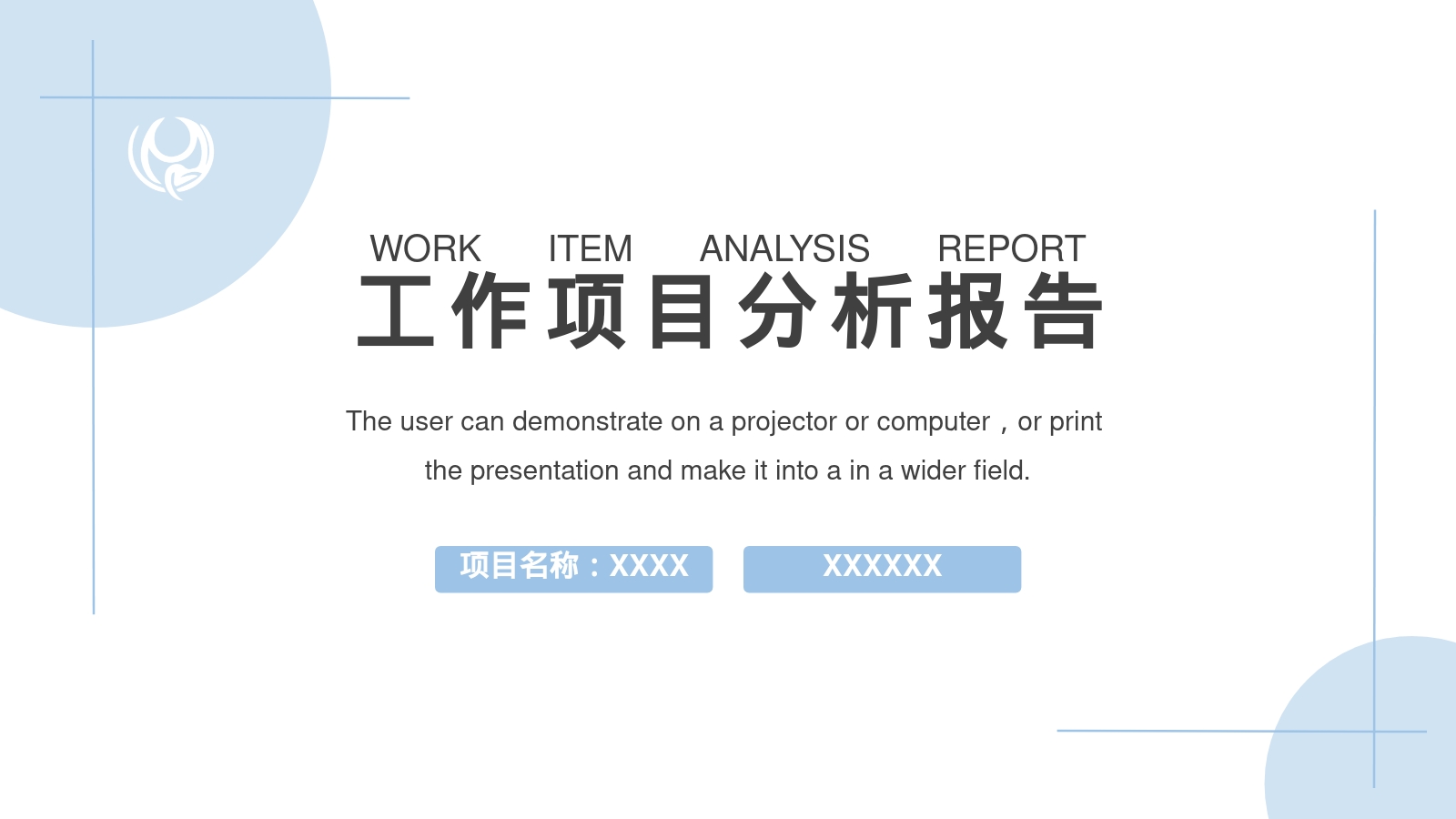 工作项目分析报告