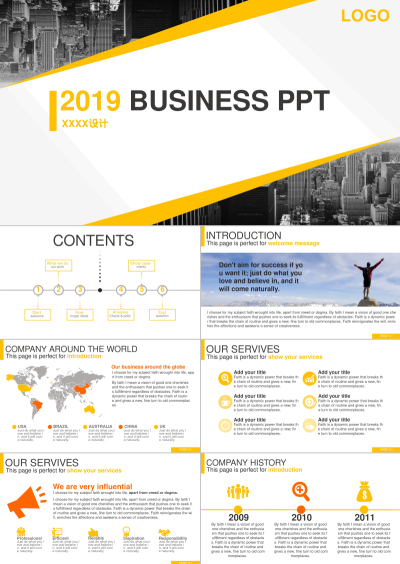 2019 BUSINESS PPT