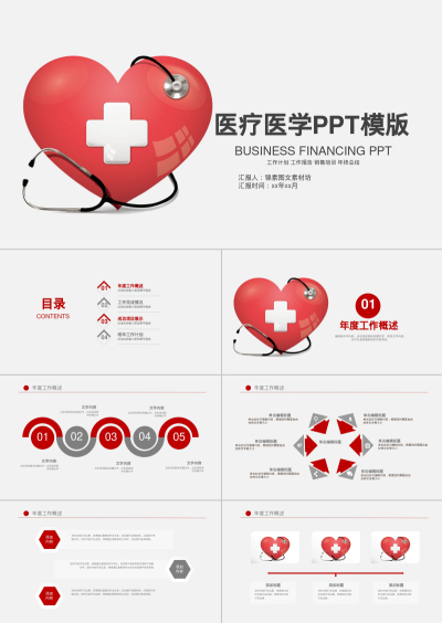 医疗医学PPT模版