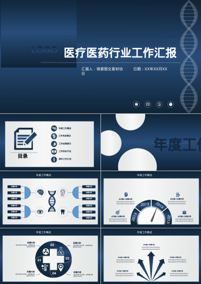 医疗医药行业工作汇报