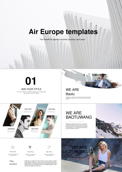 Air Europe templates