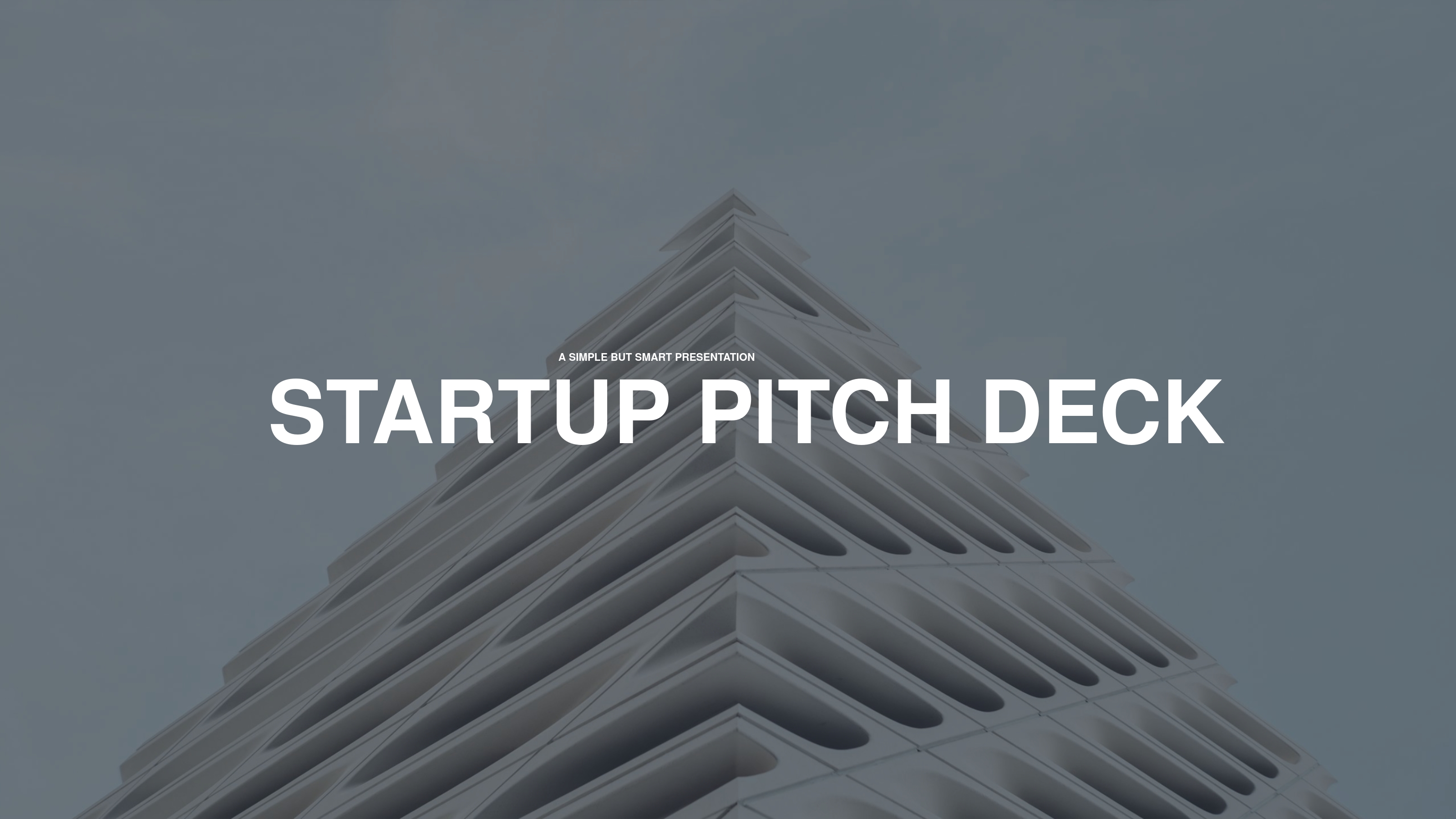 STARTUP PITCH DECK