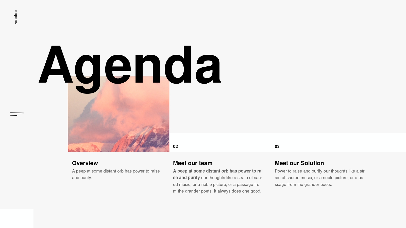 Agenda